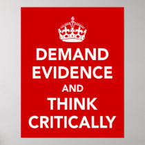 Demand Evidence and Think Critically