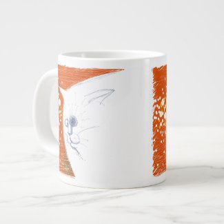 Demento cat sees spots before his eyes extra large mugs