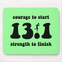 Demi de marathon inspiré tapis de souris