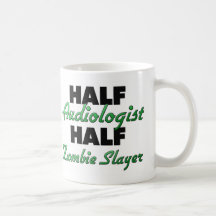 Demi de tueur de zombi de demi d'audiologiste tasses à café