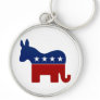 Demican Republicrat Key Chains
