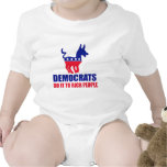 Democats do it to rich people baby bodysuits