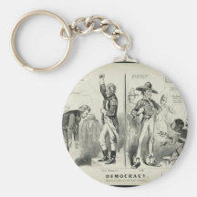 Democracy 1832 keychains