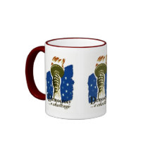 Democracy .. A Challenge - WPA Poster - Mug