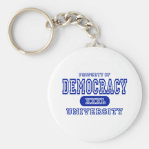 Democracy University Key Chain