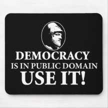 Democracy Use It Mousepad