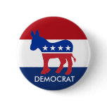 Democrat Button