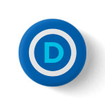Democrat Button