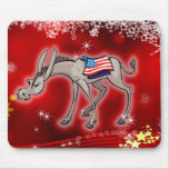 Democrat Christmas Mousepads