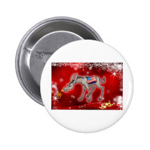 Democrat Christmas Pins