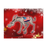 Democrat Christmas Postcards