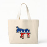 Democrat Donkey Canvas Bag