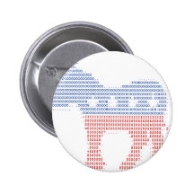 Democrat Donkey Button