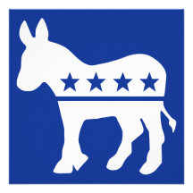 Democrat Donkey invitation