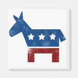 Democrat Donkey logo Fridge Magnets