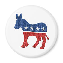 Democrat Donkey Logo Refrigerator Magnets