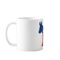 Democrat Donkey Logo Coffee Mug