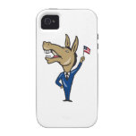 Democrat Donkey Mascot American Flag casemate cases