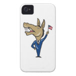 Democrat Donkey Mascot American Flag casemate cases