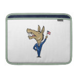 Democrat Donkey Mascot American Flag ipad sleeves