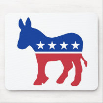 Democrat Donkey Mousepads