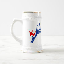 Democrat Donkey Stein Coffee Mugs