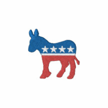 Democrat Logo (Embroidered) Embroidered Shirt