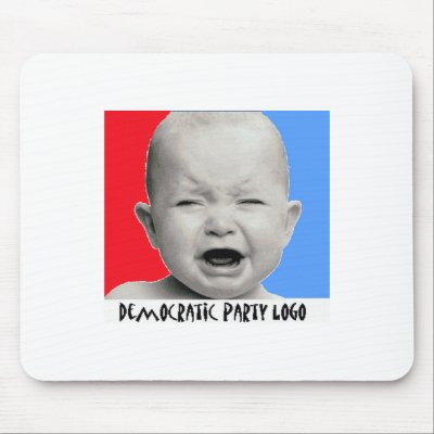 Democrat logo mouse pad by obamabidenladen