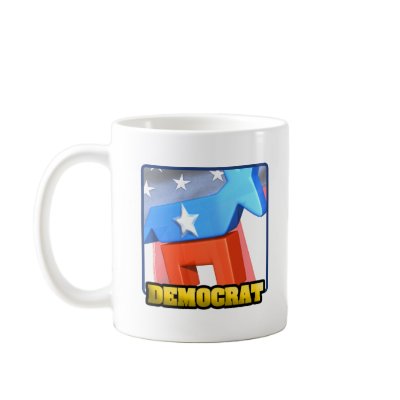 Democrat Coffee Mug by PoliticalPitStop