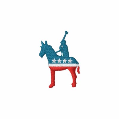 Democrat Polo Player by Politicaltshirts
