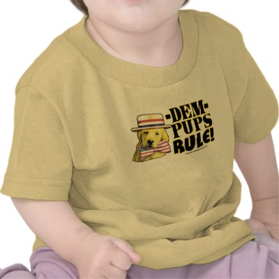 Democrat Pups Rule Shirt by yellowdogdemocrat