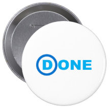 DÉMOCRATE SONT DONE.png Pin's Avec Agrafe