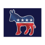 Democratic Donkey Custom Postcard