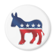 Democratic Donkey Magnet
