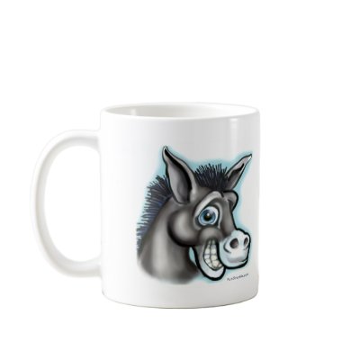 Democratic Donkey Mug by FunGraphix