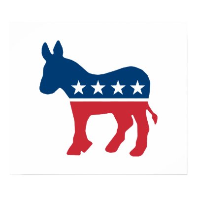Democratic Donkey Posters by VectorGraphics