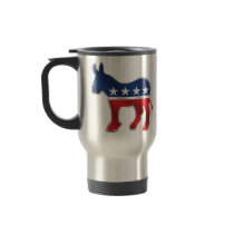 Democratic Donkey Travel Mug