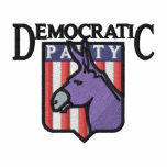 DEMOCRATIC embroidered shirts