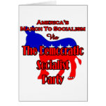 Democratic March To Socialism Greeting Card