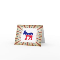Democratic Note Cards - Thank You, etc.