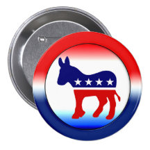 Democratic Party Button