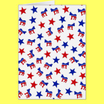 Democratic Party Collage cards