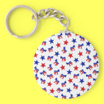 Democratic Party Collage keychains