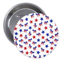 Democratic Party Collage buttons