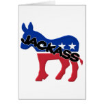 Democratic Party Jackass Symbol Card