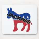 Democratic Party Jackass Symbol Mouse Pads