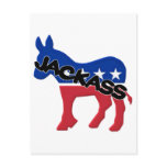 Democratic Party Jackass Symbol Postcard