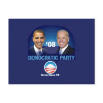 Democratic Party Postcard