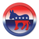 Democratic Party Symbol Refrigerator Magnets