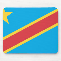 Democratic Republic of Congo Flag Mouse Pads